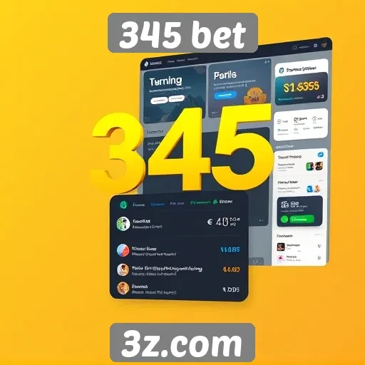 Interface e experiência do usuário no 345 bet